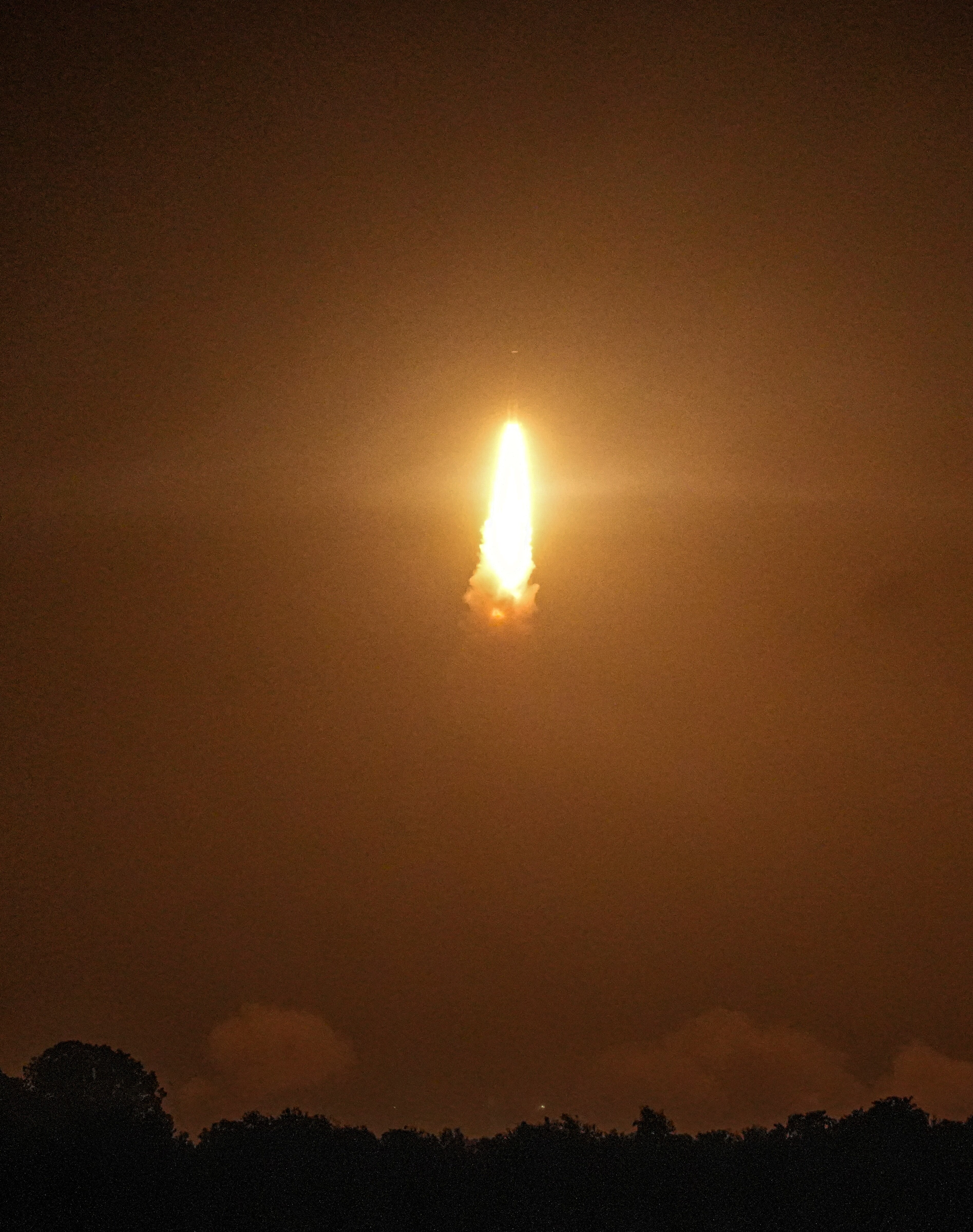 Isro GSLV-F17 rocket carrying EOS-05 satellite lifts off. (Photo: PTI)