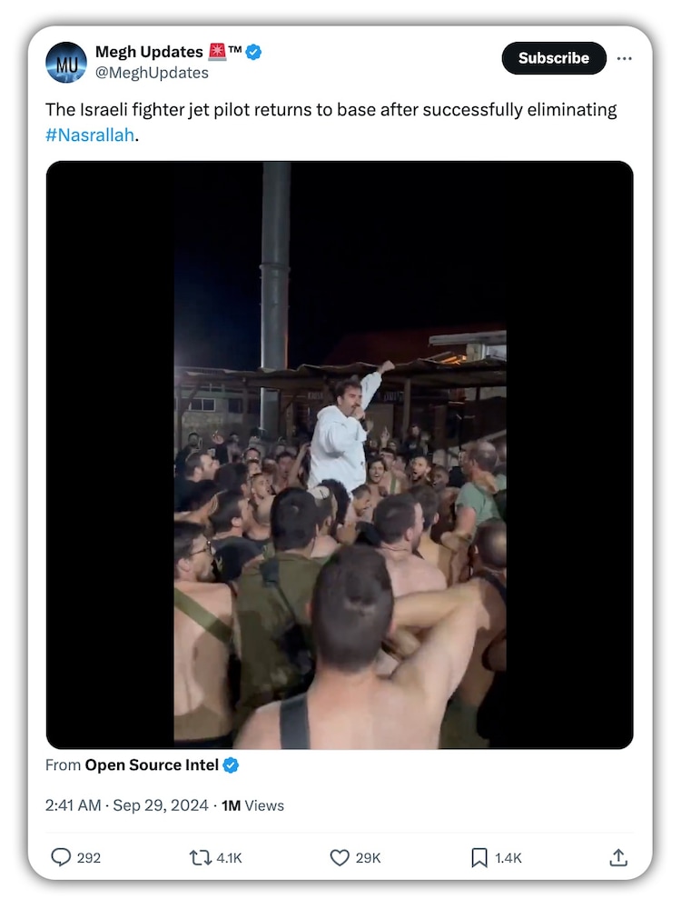 IDF DANCE FACT CHECK 1