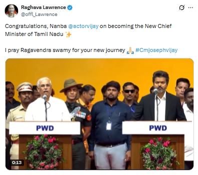     Choreographer, actor Raghava Lawrence
