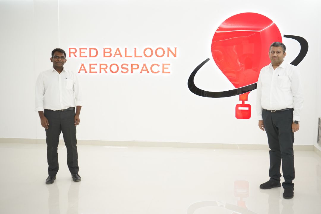 Co-founders of Red Balloon Aerospace pose for a photo. (Photo: X)