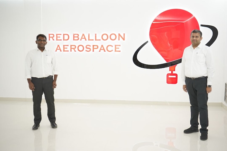 Co-founders of Red Balloon Aerospace pose for a photo. (Photo: X)