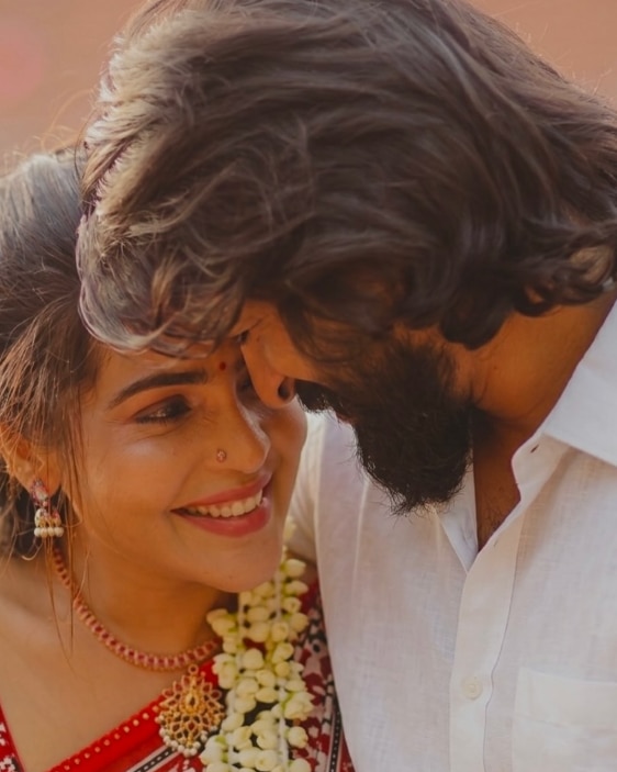 Subhashini with her husband