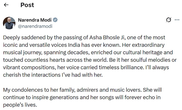 PM Modi tweet