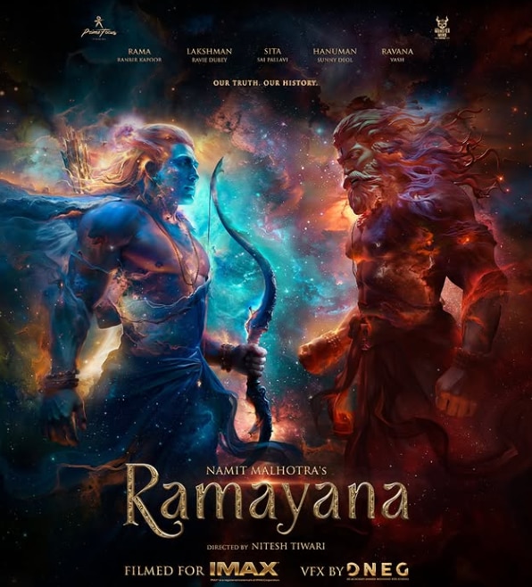 Poster of Ramayana (Photo: Instagram/Namit Malhotra)