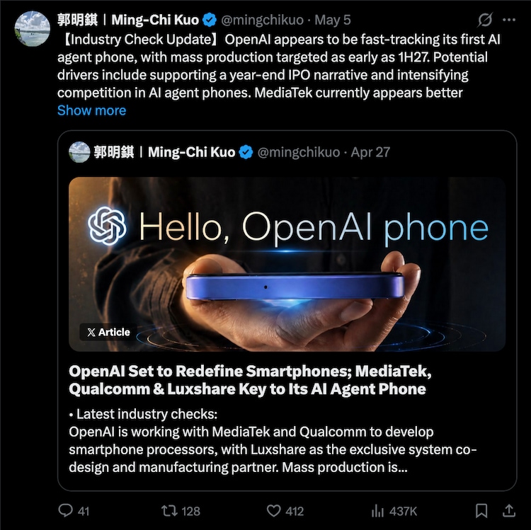 OpenAI is building the anti-iPhone, but can it beat the iPhone? OpenAI phone
