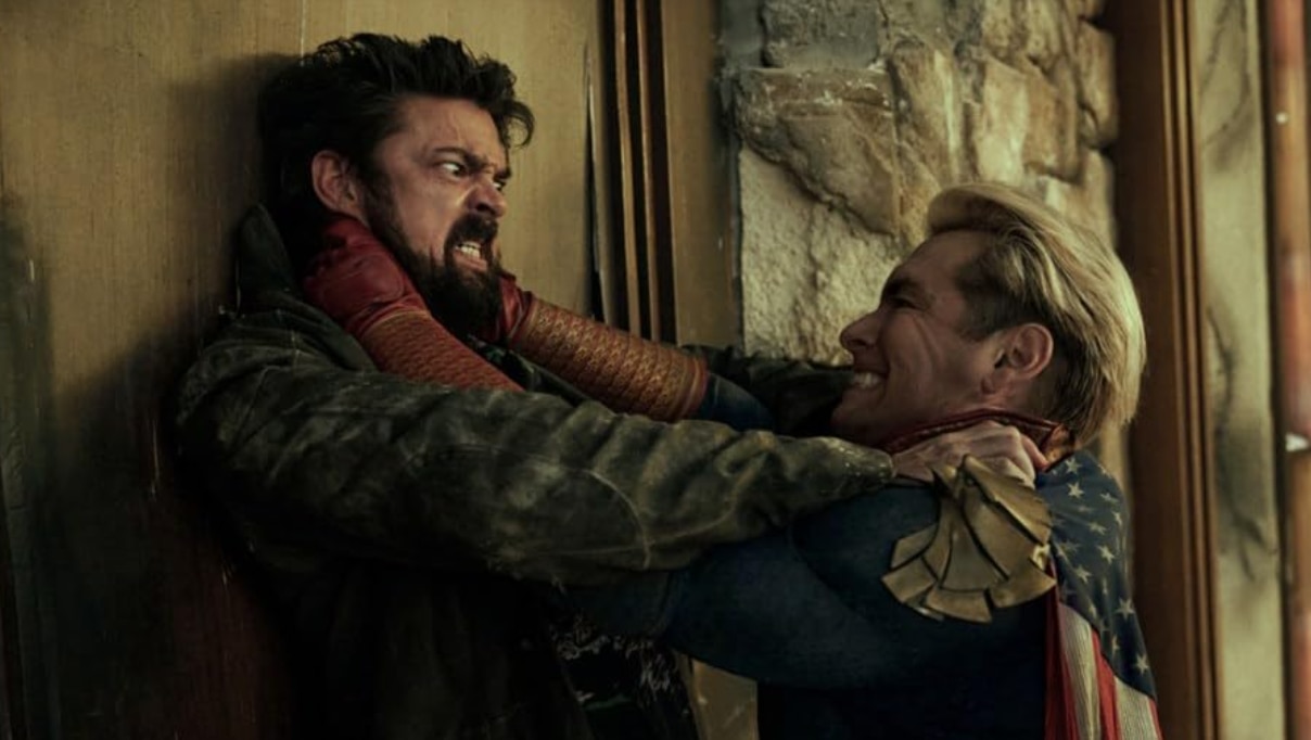 A still of Butcher and Homelander from a previous season of The Boys (Photo: IMDb)