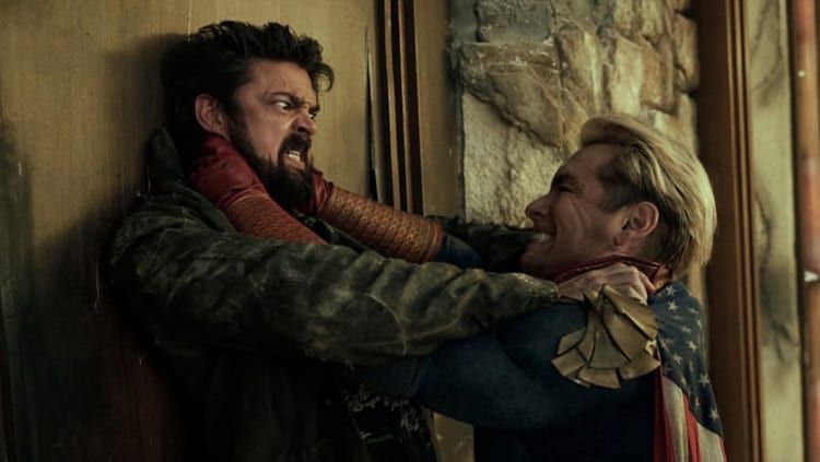 A still of Butcher and Homelander from a previous season of The Boys (Photo: IMDb)