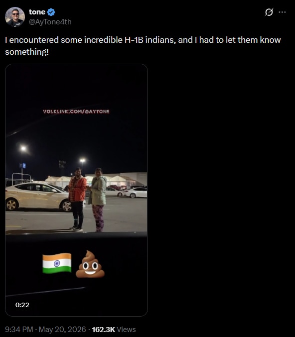 US man tells Indian couple to 'go back to India' in racist attack