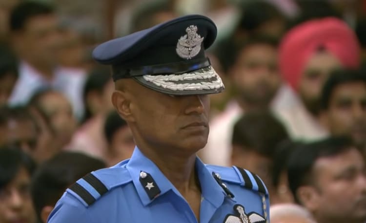 Papa Nair is seen before receiving the Kirti Chakra award. (Photo: Screengrab)