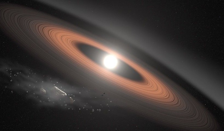 A representation of a white dwarf star. (Photo: Nasa)