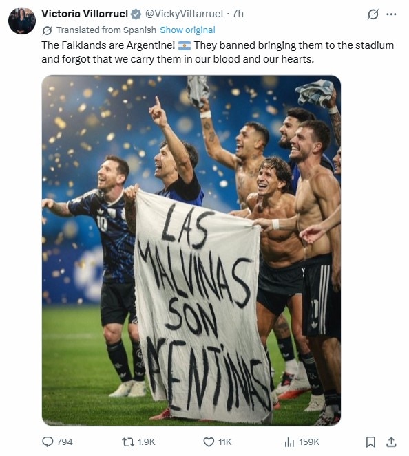 Argentina England