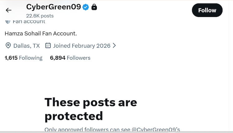 Pakistani account