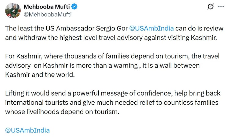 Sergio Gor Kashmir