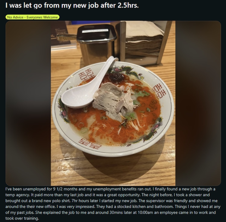 US man lands new job after 9 months, gets fired 2.5 hours later over âhygiene issuesâ