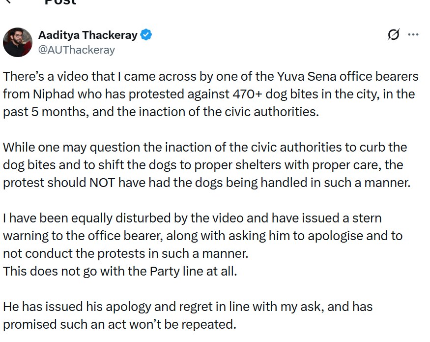Aditya Thackeray