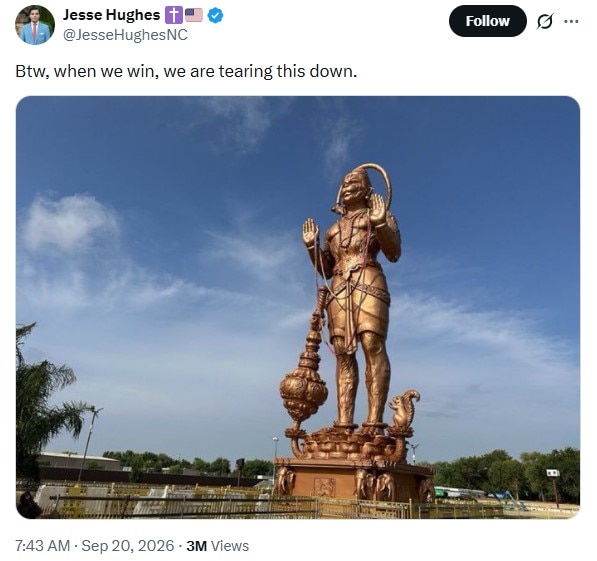 Hanuman statue