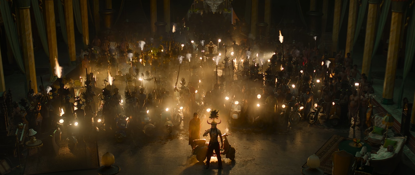 A still from the teaser of The Paradise (Photo: Youtube/Saregama Telugu)
