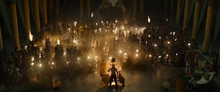 A still from the teaser of The Paradise (Photo: Youtube/Saregama Telugu)