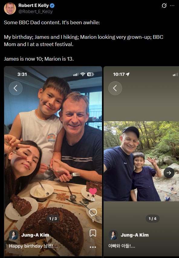 BBC Dad returns with family update, 9 years after children crashed his live interview