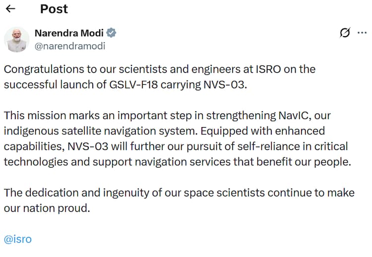 PM Modi tweet