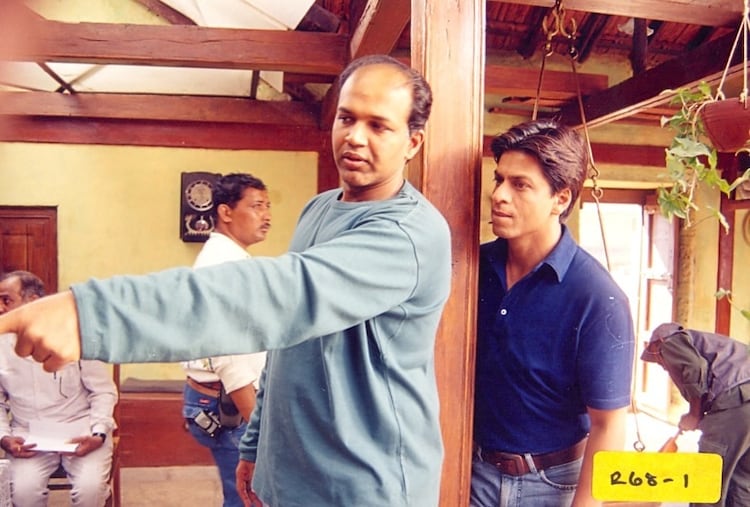 Behind-the-scenes from Swades.