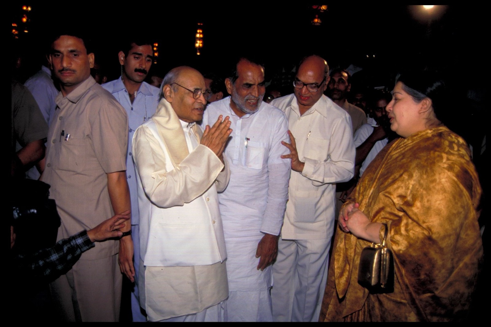 File photo of P. V. Narasimha Rao and J. Jayalalithaa (Photo: India Today Archives)