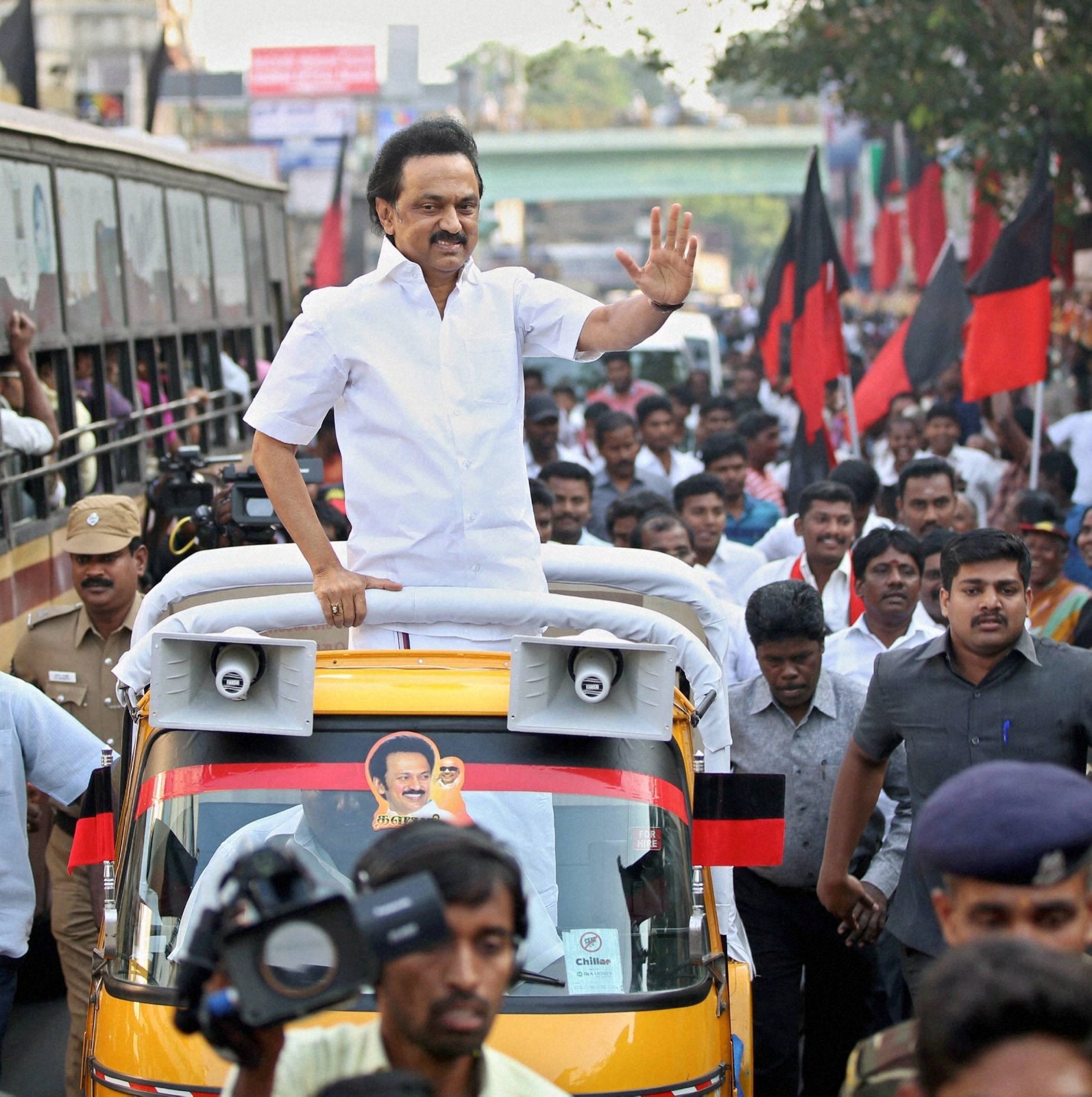 M. K. Stalin, with his organisational grounding and administrative grooming, appeared the natural and patient heir within the DMK. (Photo: PTI)