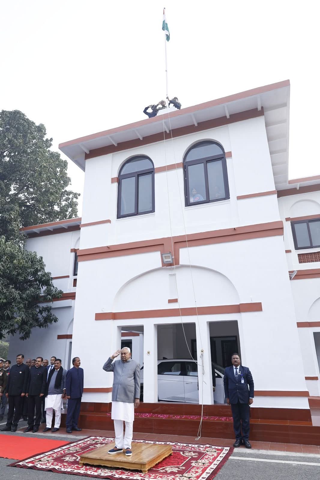 Nitish Kumar at 1, Anne Marg