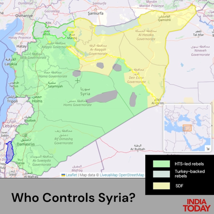 Who Controls Syria.