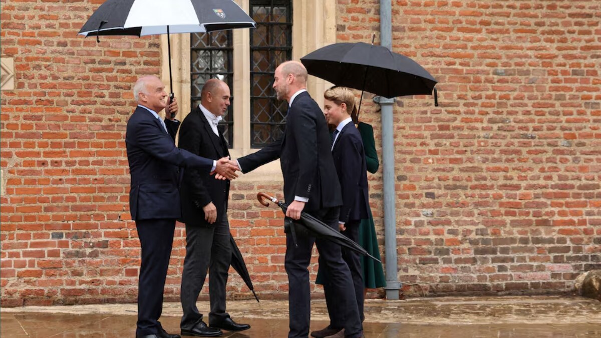 Kate Middleton, Prince William accompany Prince George on his first day of Eton college
