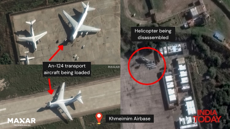 Khmenin airbase.
