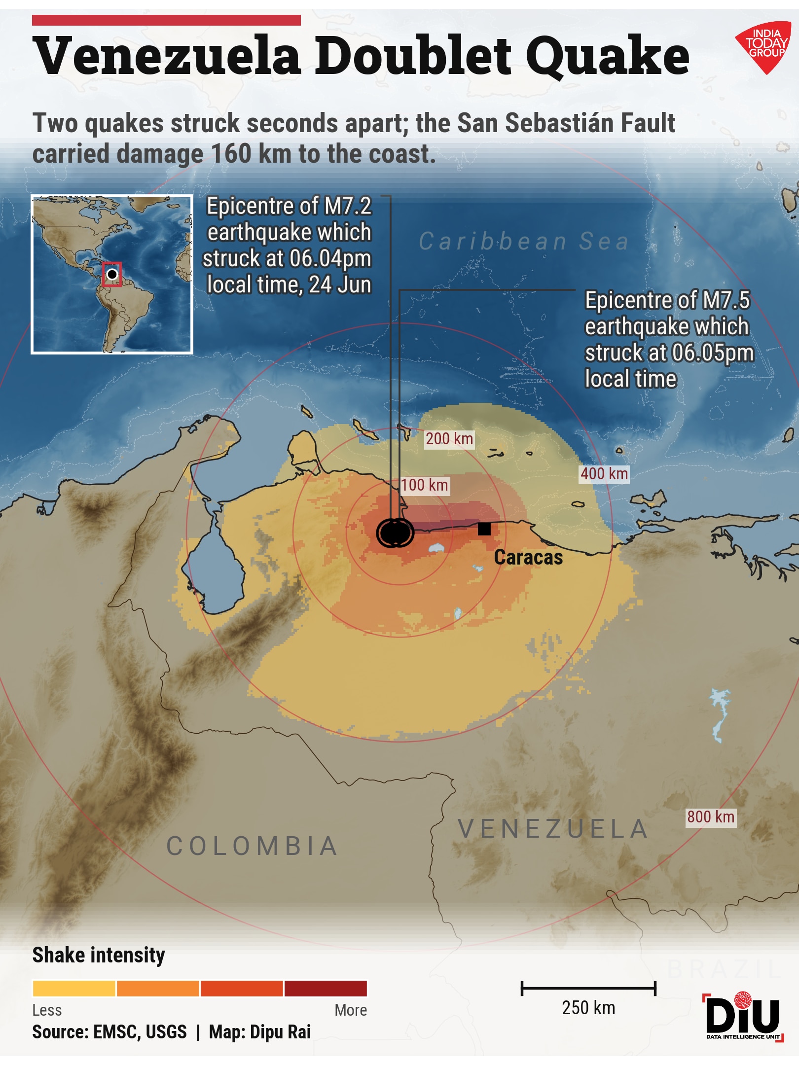 Why Venezuela's 39-second double earthquake stunned scientists