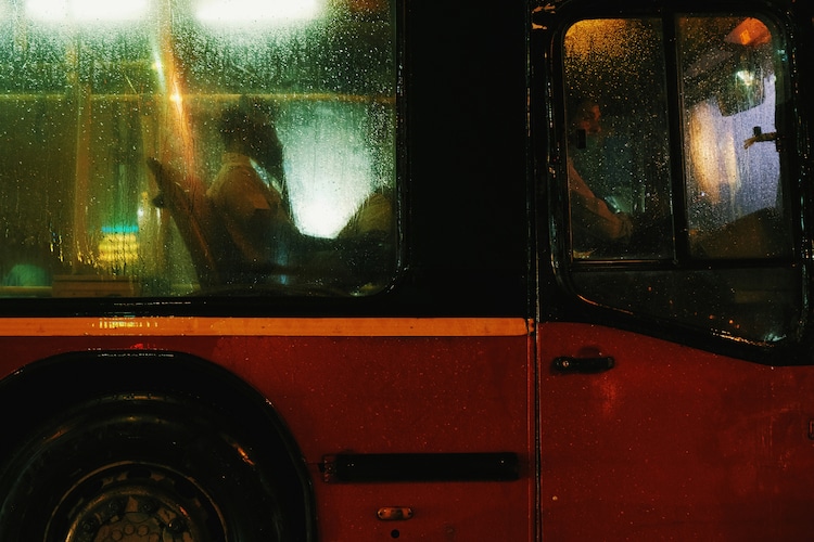 A view of Delhi DTC bus on a rain evening. (Photo: Unsplash)