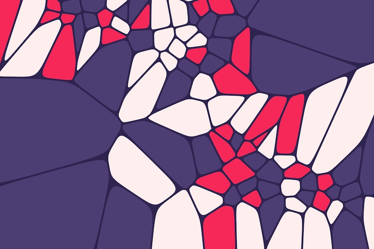 An illustration of a Voronoi diagram. (Photo: Unsplash)