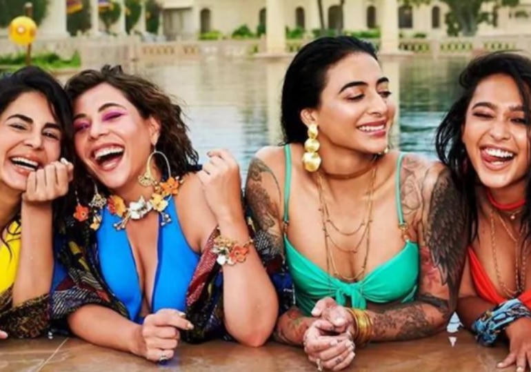 Four More Shots Please! Season 2 stars Kirti Kulhari, Maanvi Gagroo, Bani J and Sayai Gupta. Four More Shots Please! Season 2 stars Kirti Kulhari, Maanvi Gagroo, Bani J and Sayai Gupta.