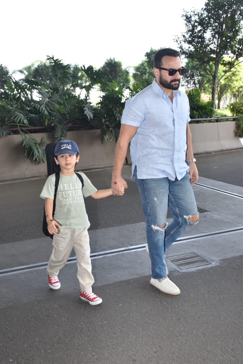 Saif Ali Khan holidays with Taimur in Maldives as Kareena shoots ...