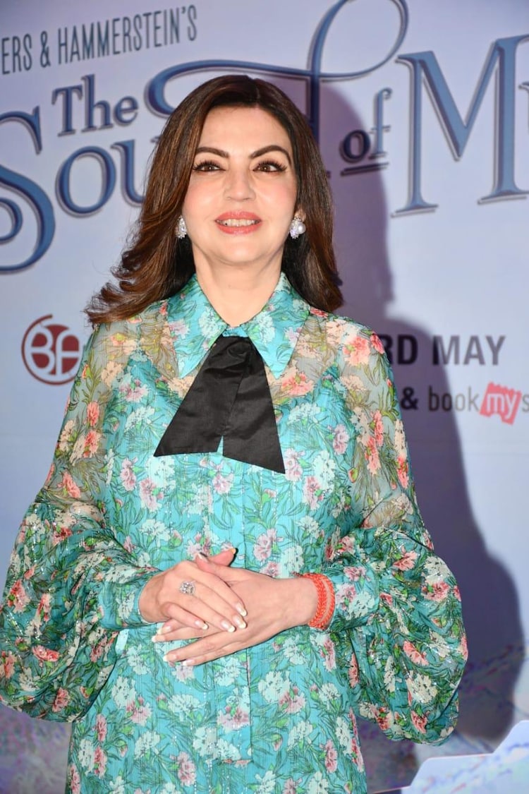 Nita Ambani stuns in Rs 5 lakh floral print dress at NMACC event