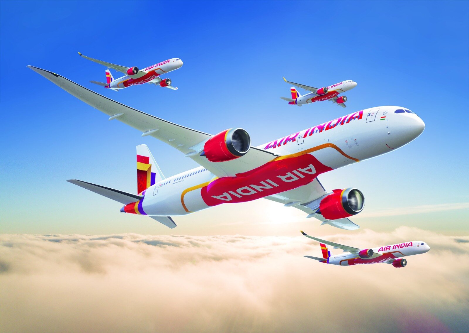 Air India Unveils New Logo Plane Colour Scheme After Rebranding Air India Unveils New Logo Plane Colour Scheme After Rebranding