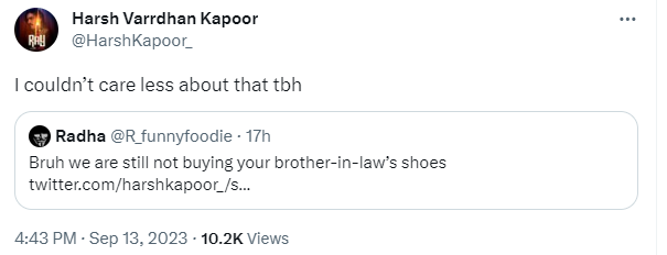 Harsh Varrdhan Kapoor Is Against Fake Sneakers. This Is How Much Branded  Ones Cost