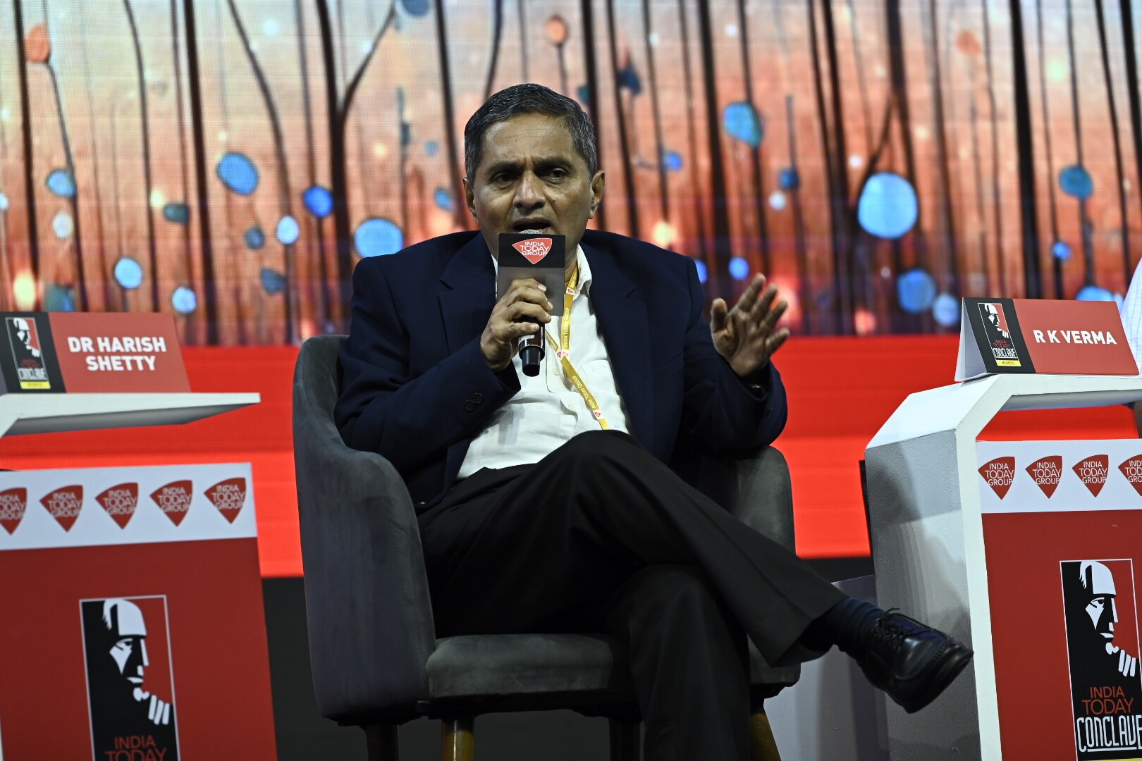 Dr Harish Shetty at India Today Conclave Mumbai. (Photo: Chandradeep Kumar/India Today)