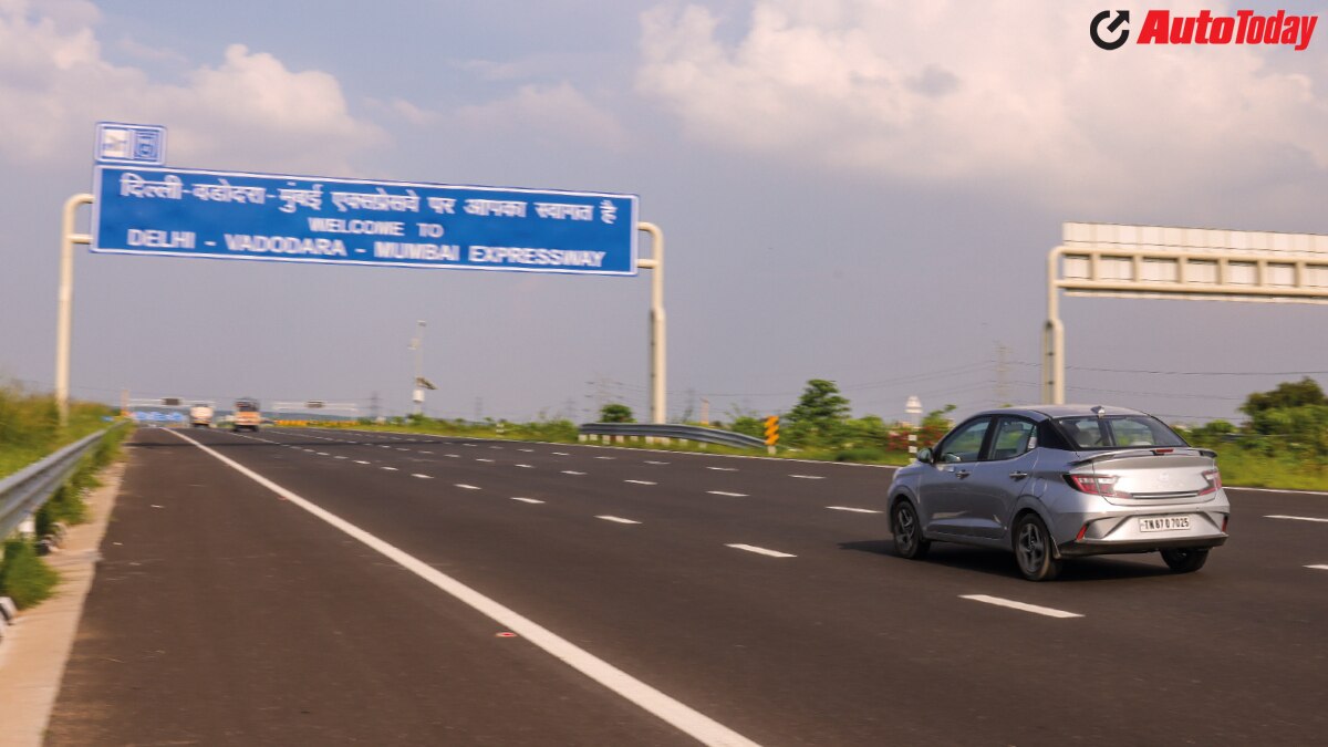 Hyundai Aura Delhi Mumbai Expressway Icons of India