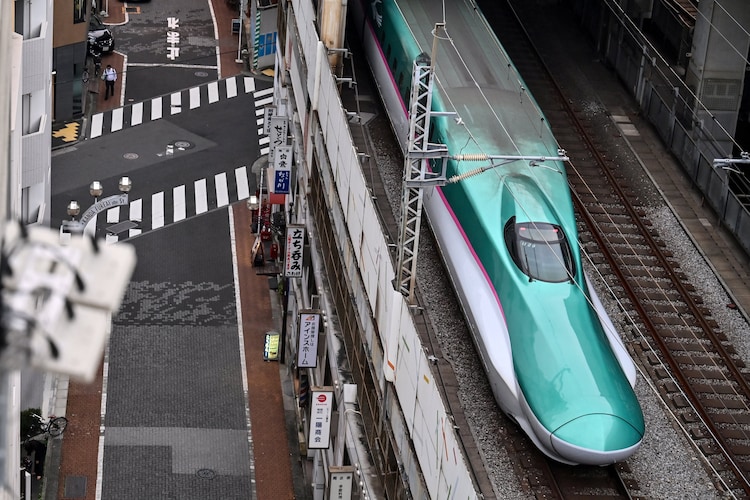 Japan's bullet trains are known for their speed and punctuality. Photo: AFP