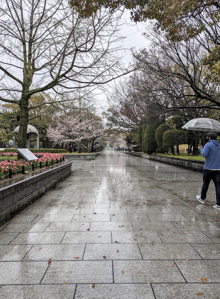 At the Peace Memorial Park in Hiroshima. Photo: Author