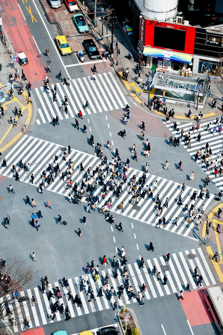 Shibuya Scramble Crossing in Tokyo. Photo: Getty Images