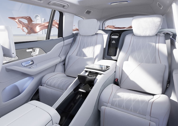 2024 Mercedes-Maybach GLS rear seat