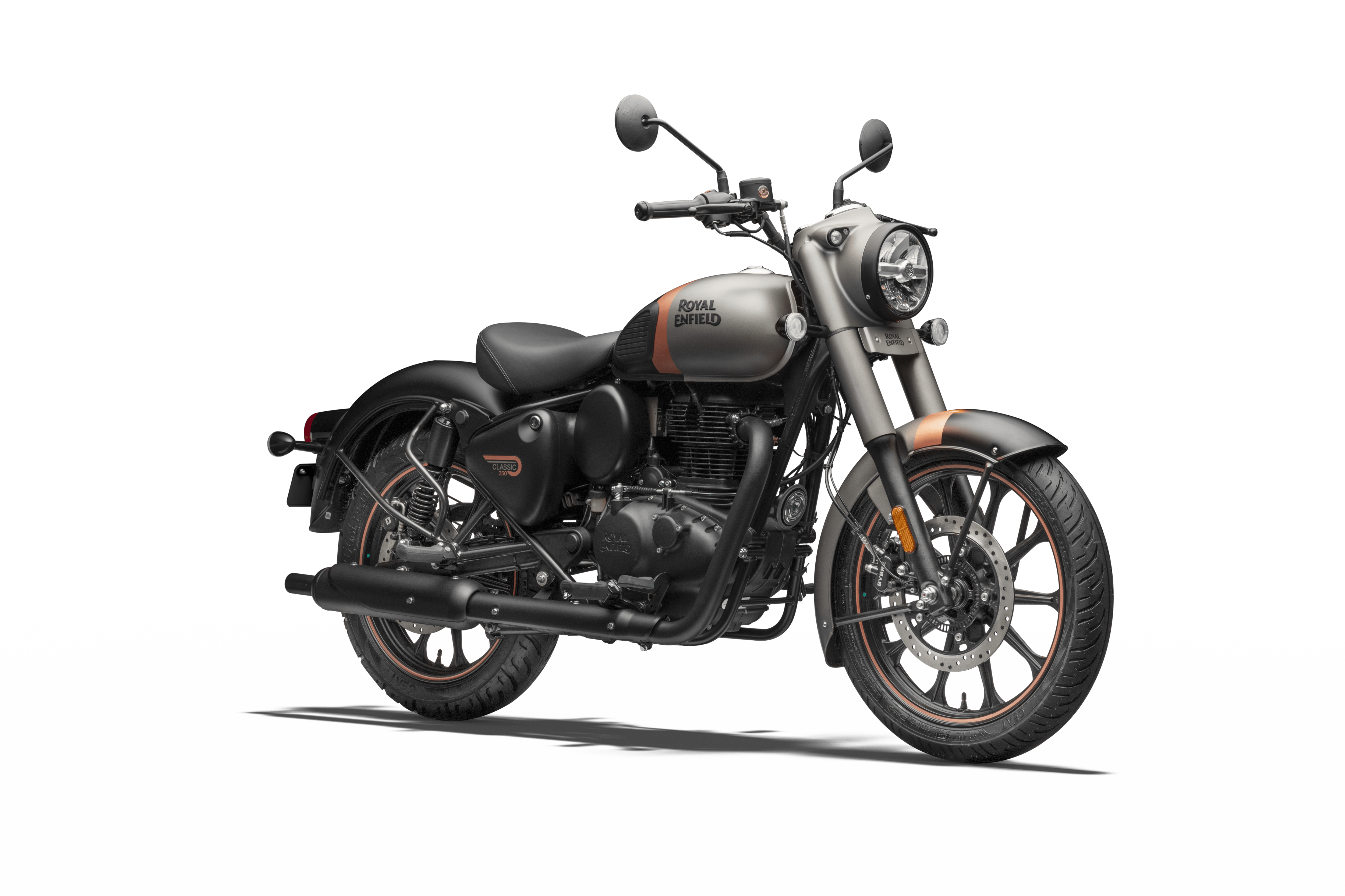 royal enfield classic 350 gunmetal grey leg guard