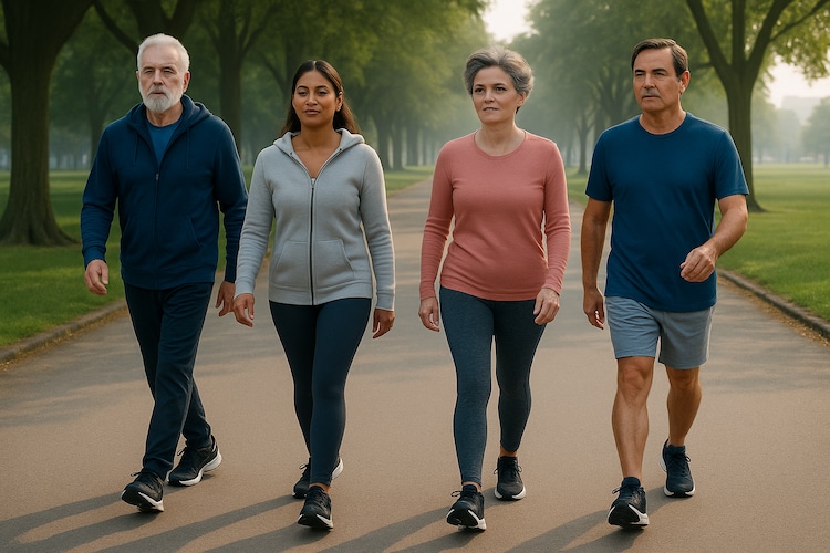 For early or seller (passive) individuals, walking can begin to improve blood circulation, mobility and mental health. However, as you progress in your fitness journey, your body demands more to stay strong and functional. (Photo: Liberal AI)