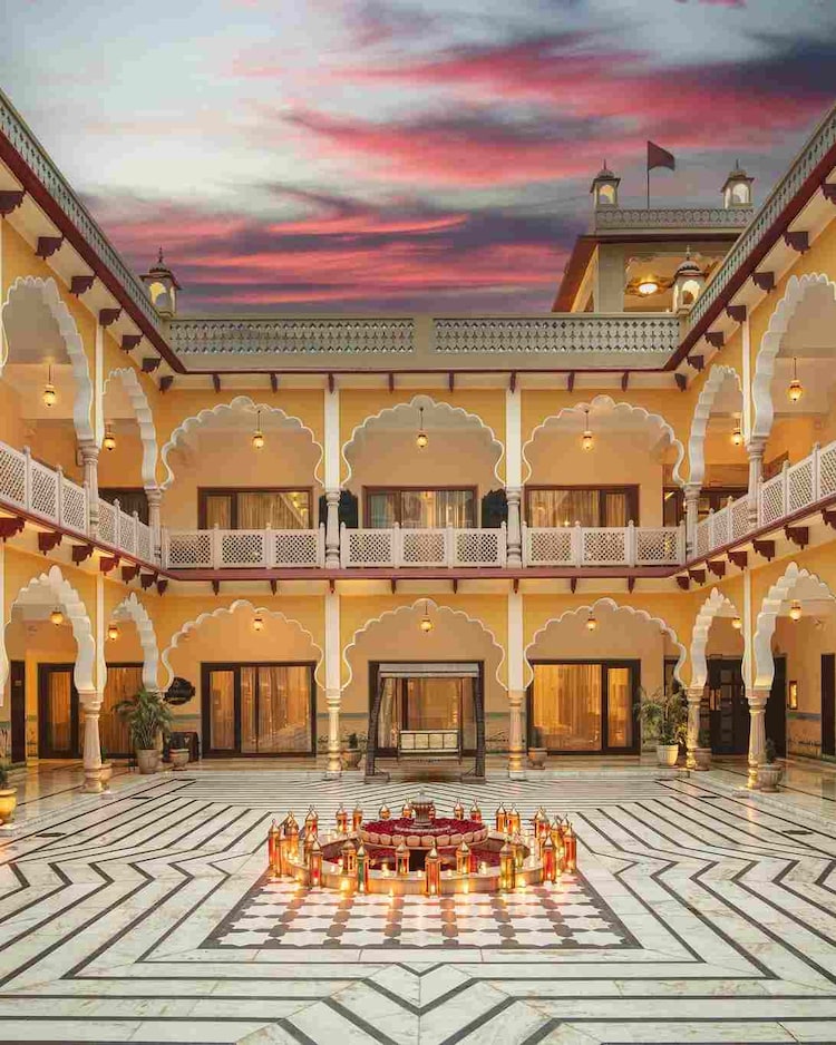 Nur Mahal Palace is located in Karanal, Haryana. Photo: Liberal AI