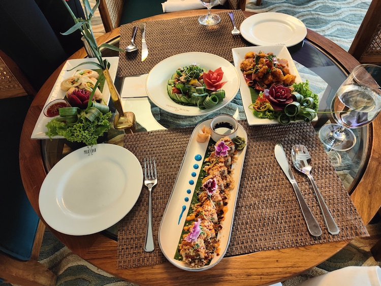 Food was a grand relationship. Photo: Author