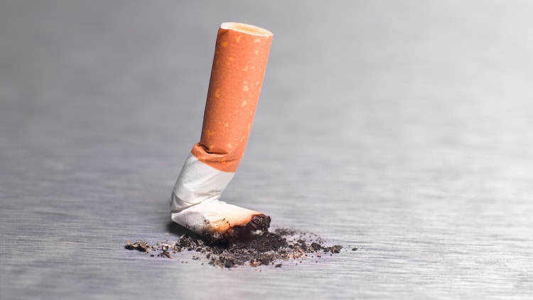 Tobacco chemicals, such as nicotine, cause tightening of blood vessels, increase blood pressure and heart rate. (Photo: Getty Image)
